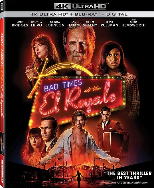 皇家酒店谋杀案/Bad Times at the El Royale 2018美国剧情悬疑惊悚片[6.8分] - 4K电影下载