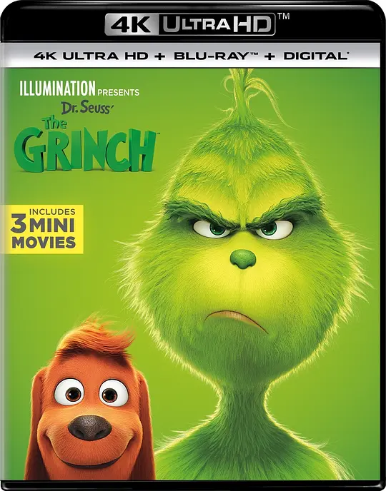 绿毛怪格林奇/The Grinch 2018法国日本美国大陆喜剧动画奇幻片[6.2分] - 4K电影下载