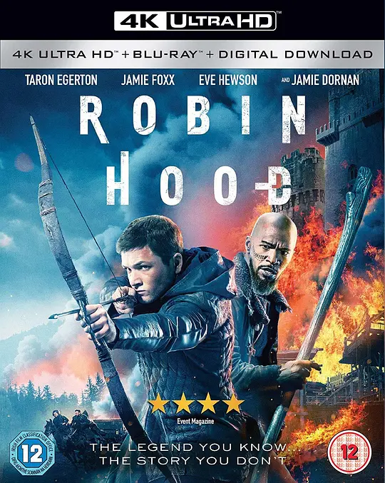 罗宾汉：起源/Robin Hood 2018美国香港克罗地亚法国匈牙利动作冒险片[5.2分] - 4K电影下载