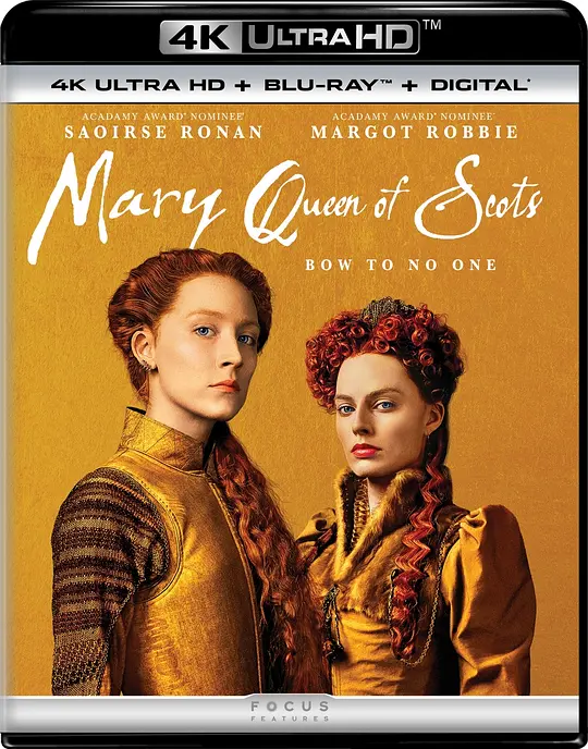 玛丽女王/Mary Queen of Scots 2018英国剧情传记历史片[6.4分] - 4K电影下载