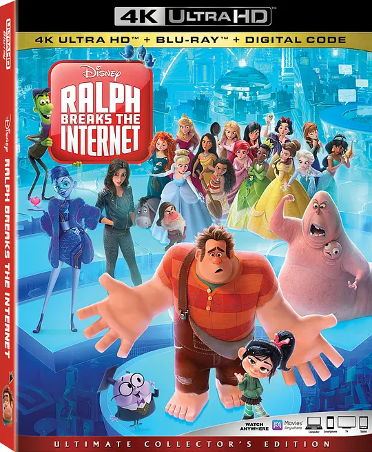 无敌破坏王2：大闹互联网/Ralph Breaks the Internet 2018美国喜剧动画奇幻片[8.0分] - 4K电影下载