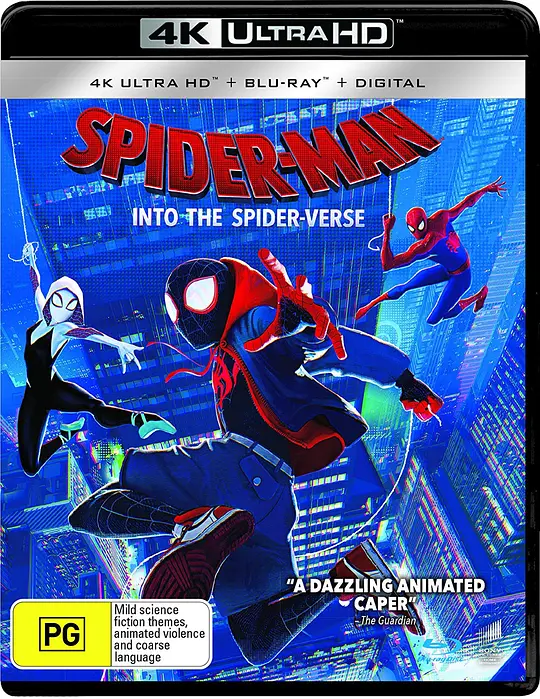 蜘蛛侠：平行宇宙/Spider-Man: Into the Spider-Verse 2018美国动作科幻动画片[8.6分] - 4K电影下载
