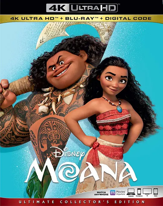 海洋奇缘/Moana 2016美国动画歌舞奇幻片[7.5分] - 4K电影下载