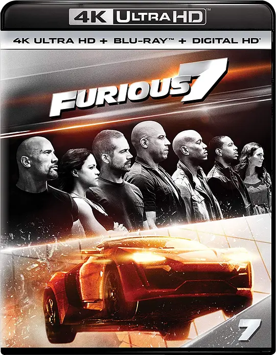 速度与激情7/Furious 7 2015美国日本大陆动作犯罪片[8.4分] - 4K电影下载