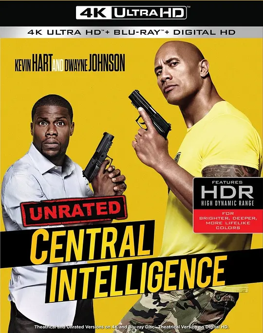 乌龙特工/Central Intelligence 2016美国喜剧动作犯罪片[6.4分] - 4K电影下载