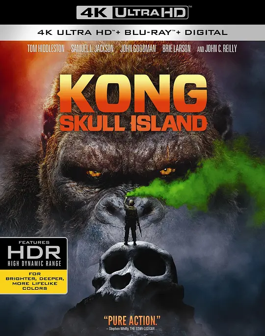 金刚：骷髅岛/Kong: Skull Island 2017美国大陆动作奇幻冒险片[6.5分] - 4K电影下载