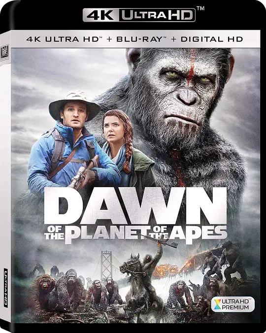 猩球崛起2：黎明之战/Dawn of the Planet of the Apes 2014美国剧情动作科幻片[7.7分] - 4K电影下载