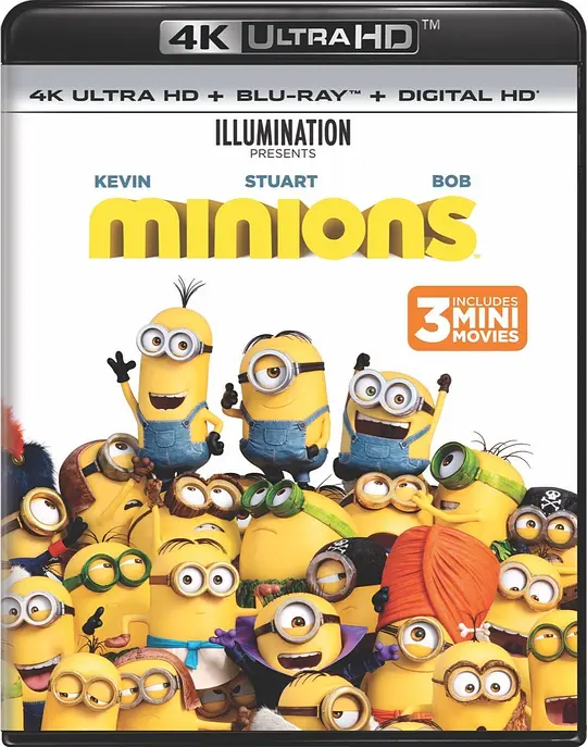 小黄人大眼萌/Minions 2015美国喜剧动画片[7.8分] - 4K电影下载