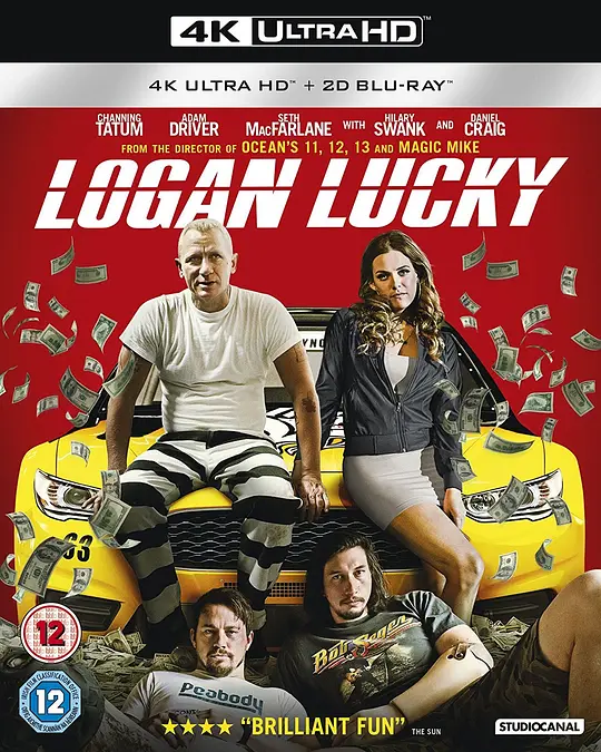 神偷联盟/Logan Lucky 2017美国喜剧犯罪片[7.0分] - 4K电影下载