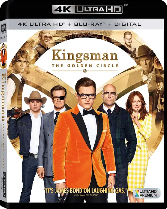 王牌特工2：黄金圈/Kingsman: The Golden Circle 2017英国美国喜剧动作冒险片[6.8分] - 4K电影下载