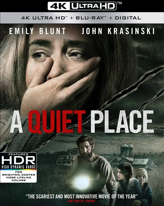 寂静之地/A Quiet Place 2018美国惊悚恐怖片[6.3分] - 4K电影下载