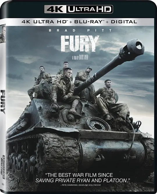 狂怒/Fury 2014美国英国大陆剧情动作战争片[8.0分] - 4K电影下载