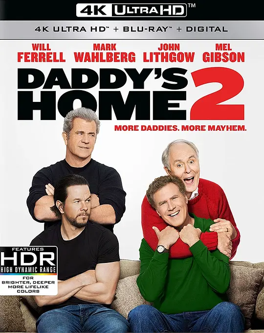 老爸当家2/Daddy's Home 2 2017美国喜剧片[6.6分] - 4K电影下载