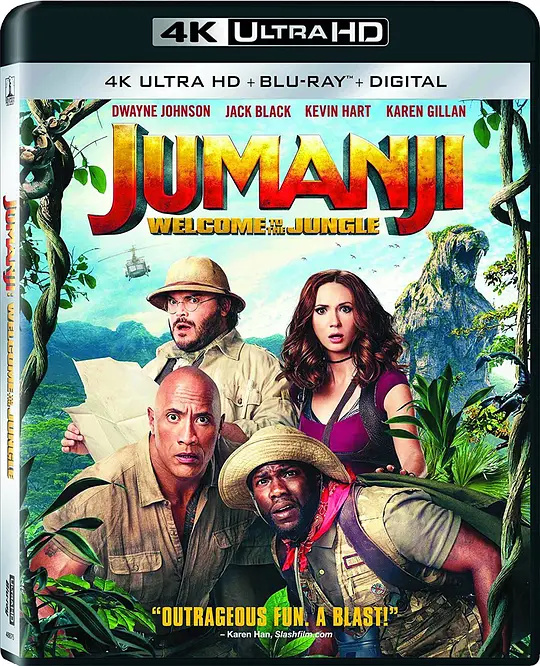 勇敢者游戏：决战丛林/Jumanji: Welcome to the Jungle 2017美国印度加拿大英国澳大利亚德国喜剧动作奇幻片[6.8分] - 4K电影下载