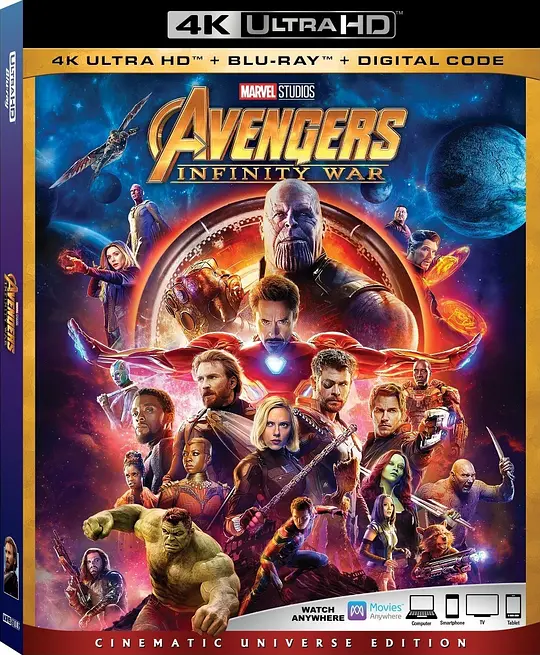 复仇者联盟3：无限战争/Avengers: Infinity War 2018美国动作科幻奇幻片[8.1分] - 4K电影下载