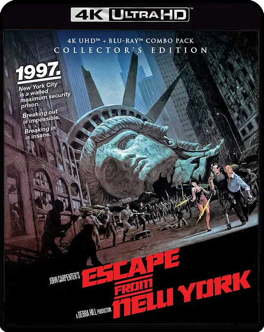纽约大逃亡/Escape from New York 1981英国美国动作科幻冒险片[6.5分] - 4K电影下载
