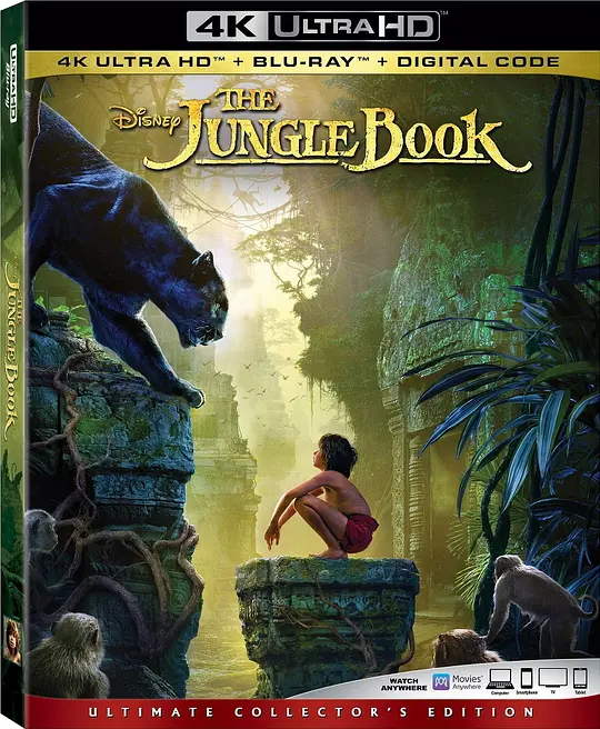 奇幻森林/The Jungle Book 2016英国美国剧情奇幻冒险片[7.8分] - 4K电影下载