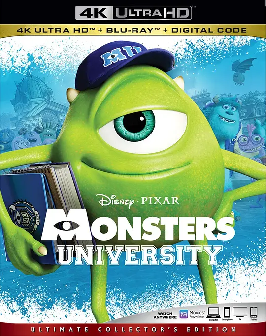 怪兽大学/Monsters University 2013美国喜剧动画冒险片[8.3分] - 4K电影下载