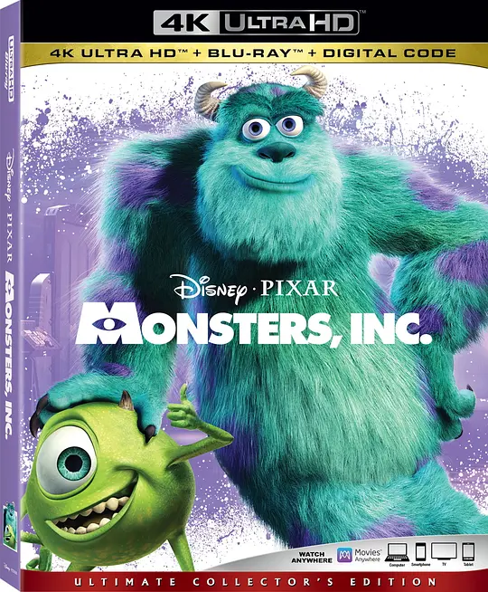 怪兽电力公司/Monsters, Inc. 2001美国喜剧动画儿童片[8.8分] - 4K电影下载