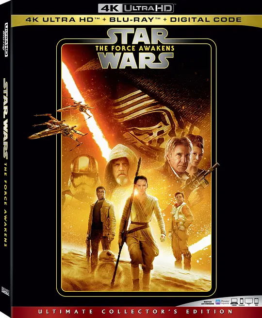 星球大战7：原力觉醒/Star Wars: The Force Awakens 2015美国动作科幻冒险片[7.2分] - 4K电影下载