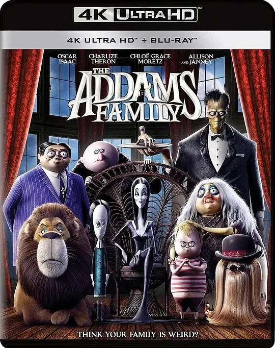 亚当斯一家/The Addams Family 2019加拿大美国英国德国印度喜剧动画家庭片[7.5分] - 4K电影下载