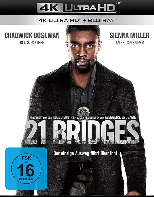 21座桥/21 Bridges 2019美国动作悬疑犯罪片[6.5分] - 4K电影下载