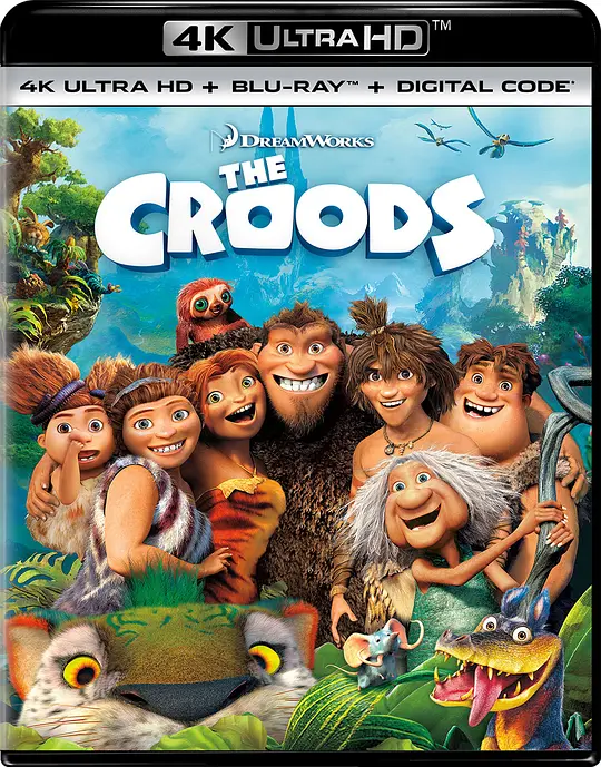疯狂原始人/The Croods 2013美国喜剧动画冒险片[8.7分] - 4K电影下载