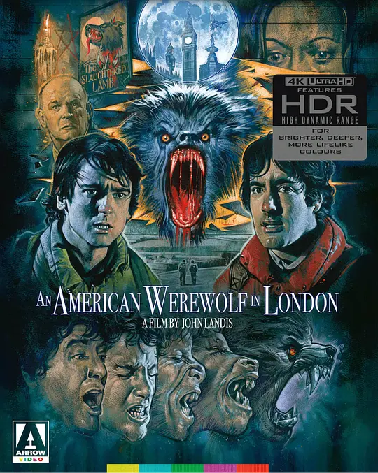 美国狼人在伦敦/An American Werewolf in London 1981美国英国爱情恐怖片[7.0分] - 4K电影下载