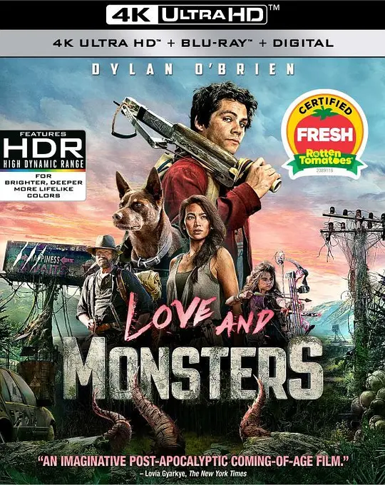 爱与怪物/Love and Monsters 2020美国加拿大喜剧动作科幻片[7.2分] - 4K电影下载