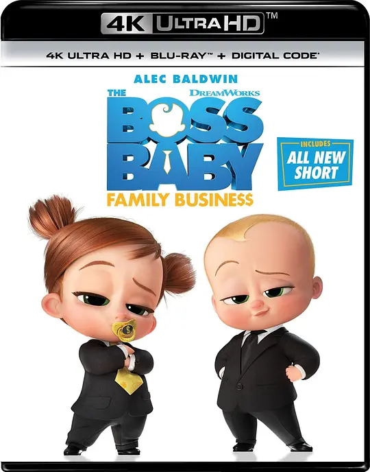 宝贝老板2/The Boss Baby: Family Business 2021美国喜剧动画片[7.1分] - 4K电影下载
