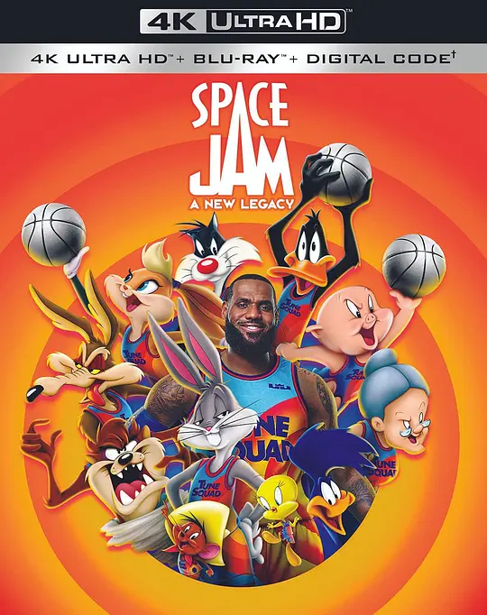空中大灌篮：新传奇/Space Jam: A New Legacy 2021美国喜剧动画运动片[6.1分] - 4K电影下载