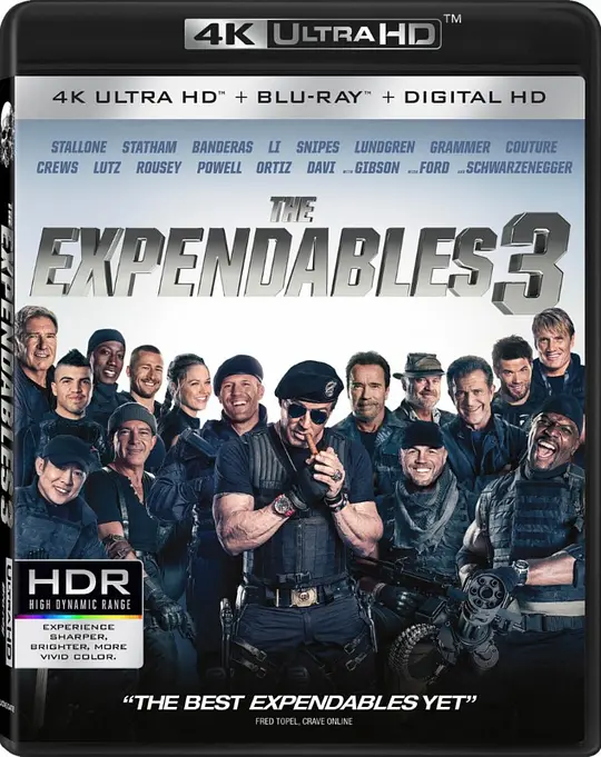 敢死队3/The Expendables 3 2014美国法国动作惊悚冒险片[6.9分] - 4K电影下载