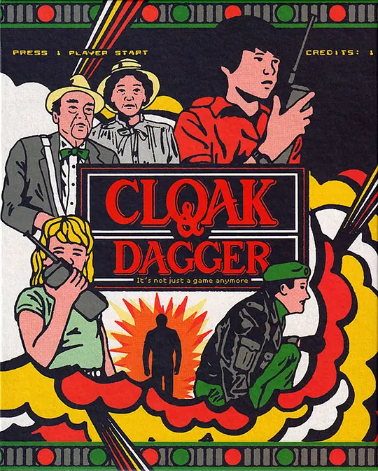 小鬼奇兵/Cloak & Dagger 1984美国动作悬疑惊悚片[8.0分] - 4K电影下载
