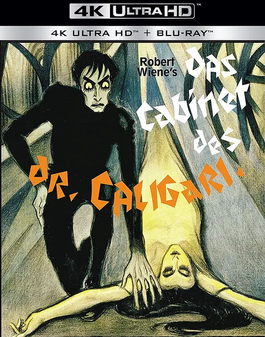 卡里加里博士的小屋/Das Cabinet des Dr. Caligari 1920德国悬疑恐怖犯罪片[8.9分] - 4K电影下载