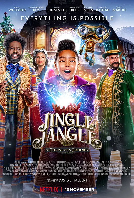 铃儿响叮当/Jingle Jangle: A Christmas Journey 2020美国歌舞家庭奇幻片[6.2分] - 4K电影下载