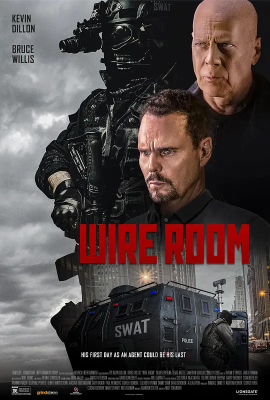 监控室/Wire Room 2022美国动作犯罪片[4.1分] - 4K电影下载