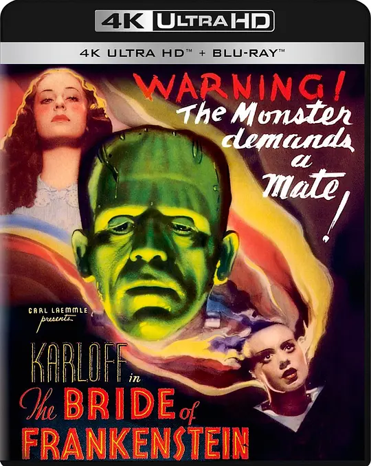 科学怪人的新娘/The Bride of Frankenstein 1935美国科幻恐怖片[7.7分] - 4K电影下载
