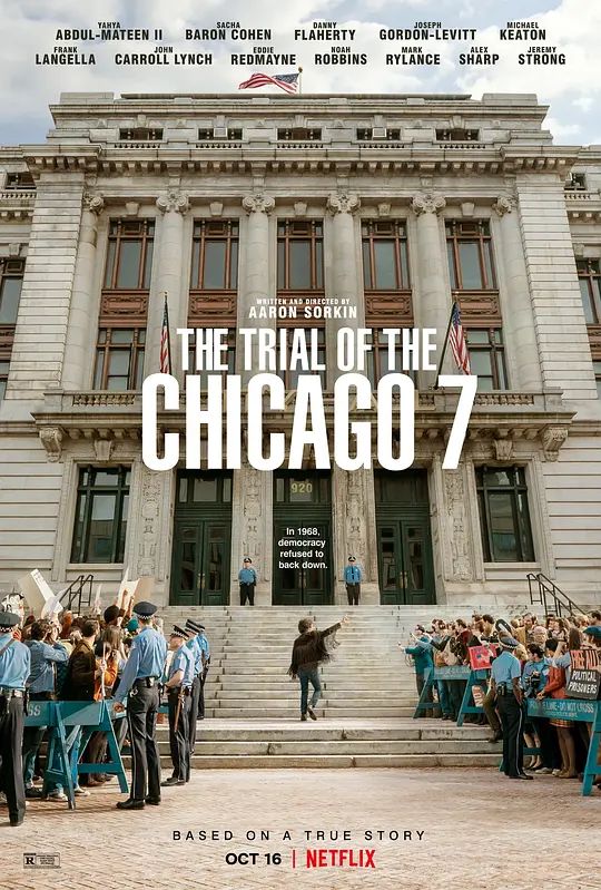 芝加哥七君子审判/The Trial of the Chicago 7 2020美国英国印度剧情历史片[8.6分] - 4K电影下载