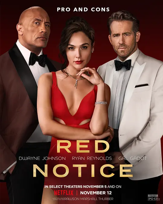 红色通缉令/Red Notice 2021美国喜剧动作惊悚片[6.3分] - 4K电影下载