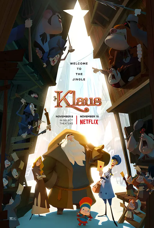 克劳斯：圣诞节的秘密/Klaus 2019西班牙英国美国喜剧动画冒险片[8.7分] - 4K电影下载