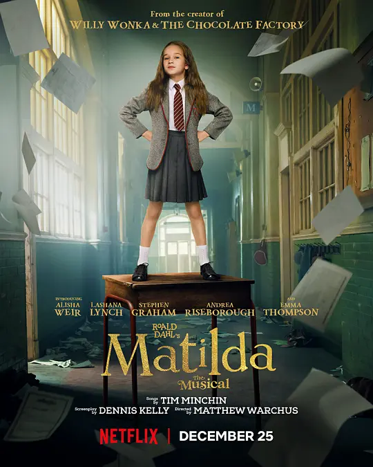玛蒂尔达：音乐剧/Roald Dahl’s Matilda the Musical 2022英国美国剧情喜剧歌舞片[7.6分] - 4K电影下载