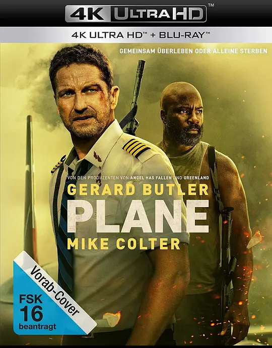 飞机陷落/Plane 2023英国美国动作惊悚片[6.3分] - 4K电影下载