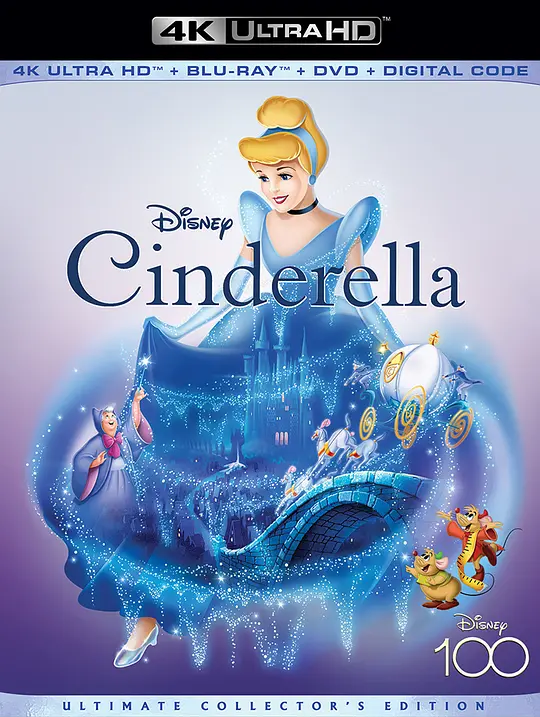 仙履奇缘/Cinderella 1950美国爱情动画歌舞片[8.5分] - 4K电影下载