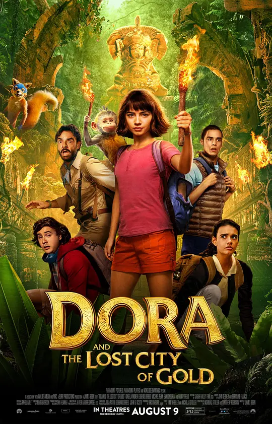 爱探险的朵拉：消失的黄金城/Dora and the Lost City of Gold 2019美国澳大利亚家庭冒险片[6.5分] - 4K电影下载