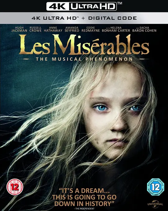 悲惨世界/Les Misérables 2012英国美国剧情爱情歌舞片[8.7分] - 4K电影下载