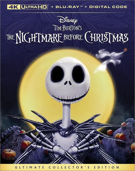 圣诞夜惊魂/The Nightmare Before Christmas 1993美国动画音乐奇幻片[8.2分] - 4K电影下载