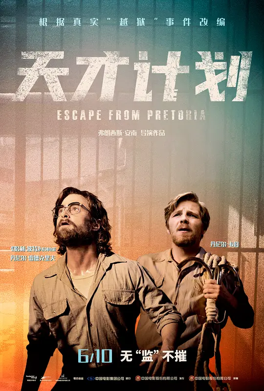 天才计划/Escape from Pretoria 2020英国澳大利亚剧情悬疑犯罪片[7.0分] - 4K电影下载