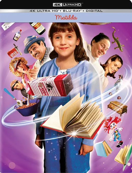 玛蒂尔达/Matilda 1996美国喜剧家庭奇幻片[7.9分] - 4K电影下载