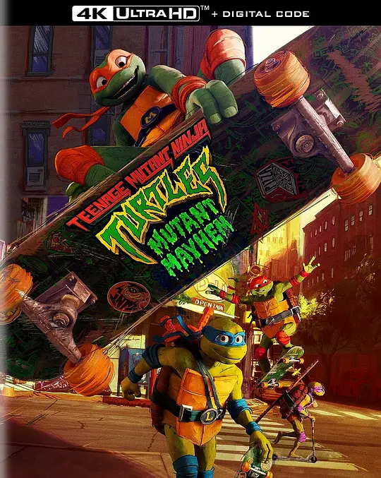 忍者神龟：变种大乱斗/Teenage Mutant Ninja Turtles: Mutant Mayhem 2023美国喜剧动作科幻片[6.8分] - 4K电影下载