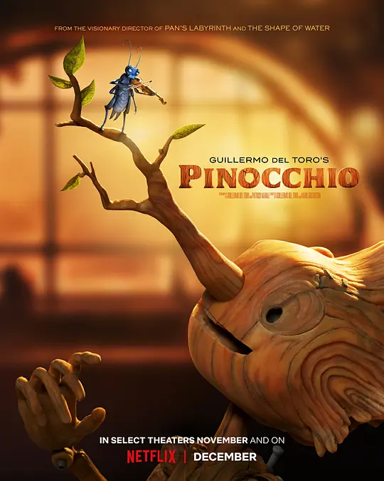 吉尔莫·德尔·托罗的匹诺曹/Guillermo Del Toro's Pinocchio 2022美国墨西哥动画奇幻片[7.8分] - 4K电影下载